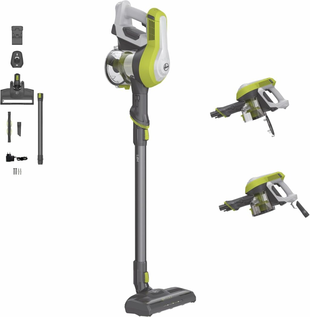 Hoover HF110H Aspirateur Balai sans Fil - Puissant 22V Grande Capacité 0.9 L Grande Autonomie 40 Min
