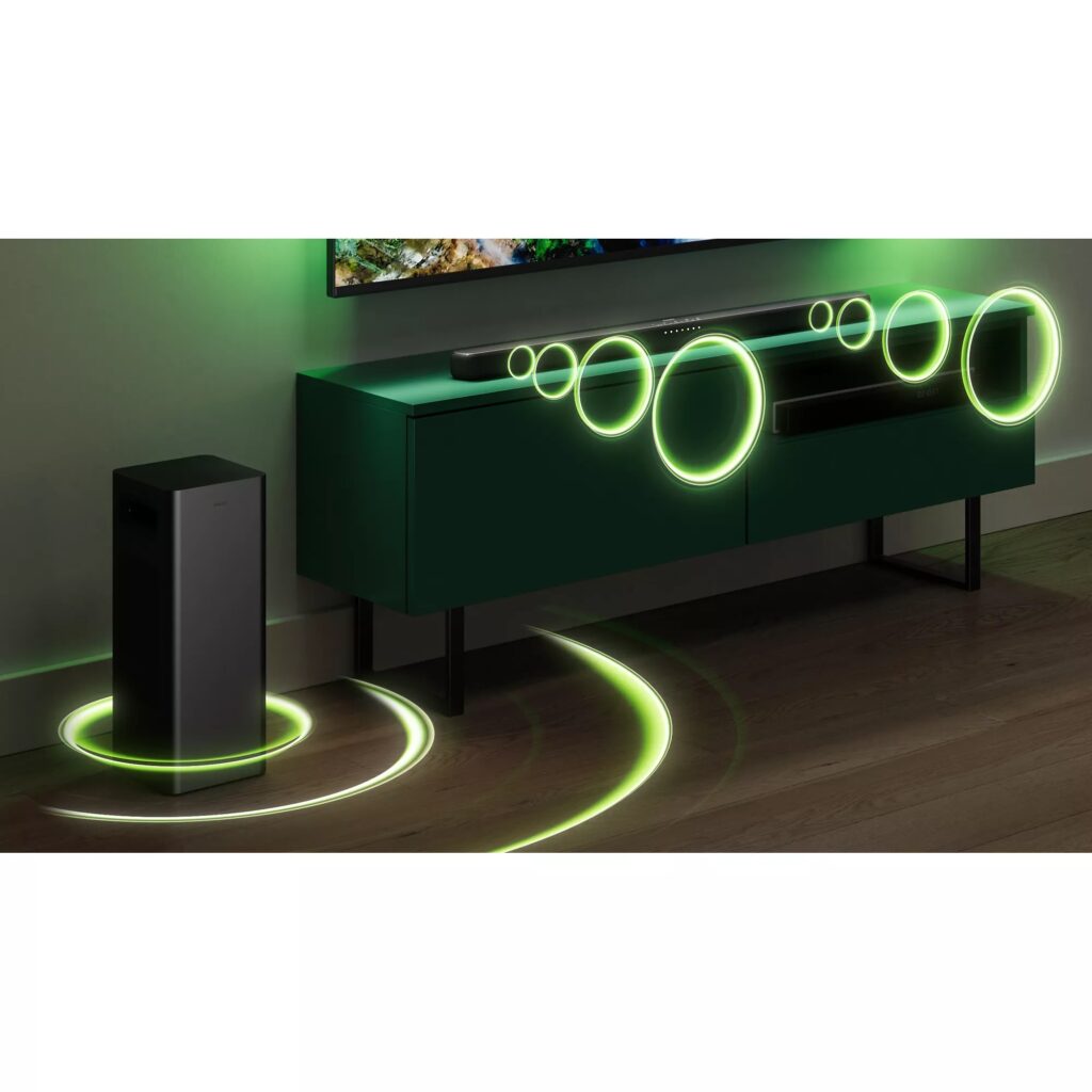 Philips TAB6309 Barre de Son 2.1 avec Caisson de Basses sans Fil - canaux 2.1 320 W – Image 11