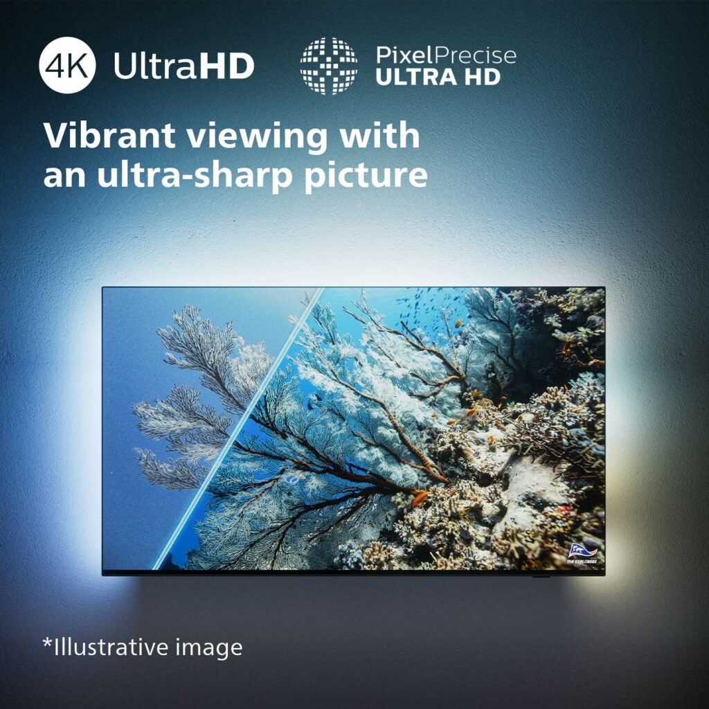 Téléviseur LED 4K 108 cm 43PUS8349 Téléviseur Ambilight Dolby Atmos – Image 5