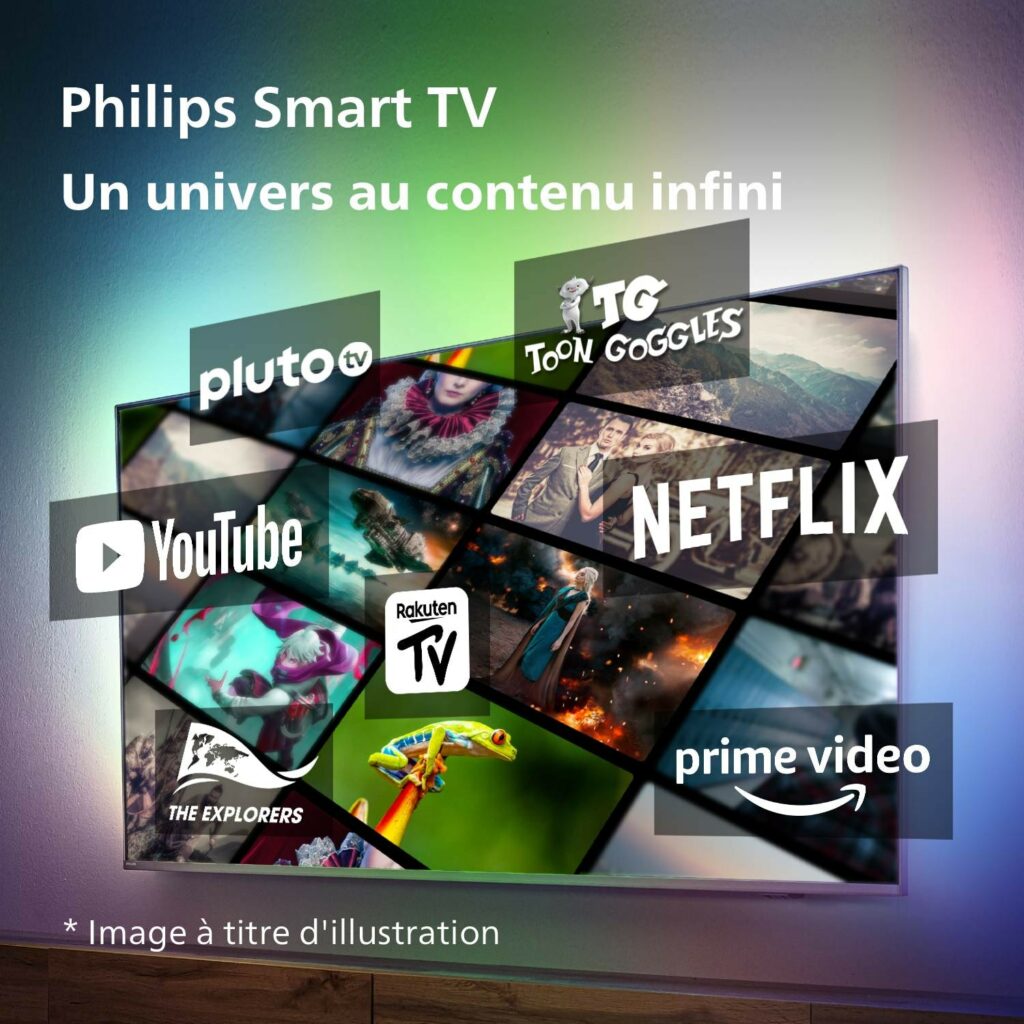 PHILIPS - TV LED 4K 126 cm 50PUS7608/12 Smart TV – Image 3