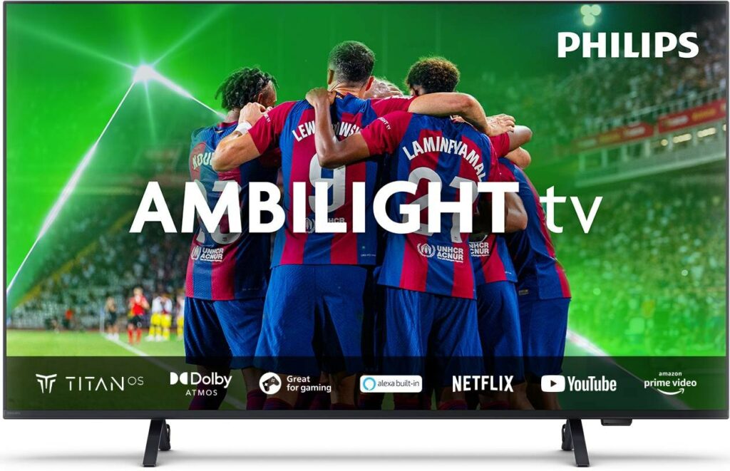 PHILIPS - TV LED 4K 139 cm 55PUS8349 - Ambilight 3 côtés – Image 2