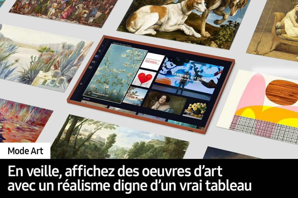 Téléviseur LED Samsung The Frame 32" QLED TQ32LS03C 80cm – Image 5