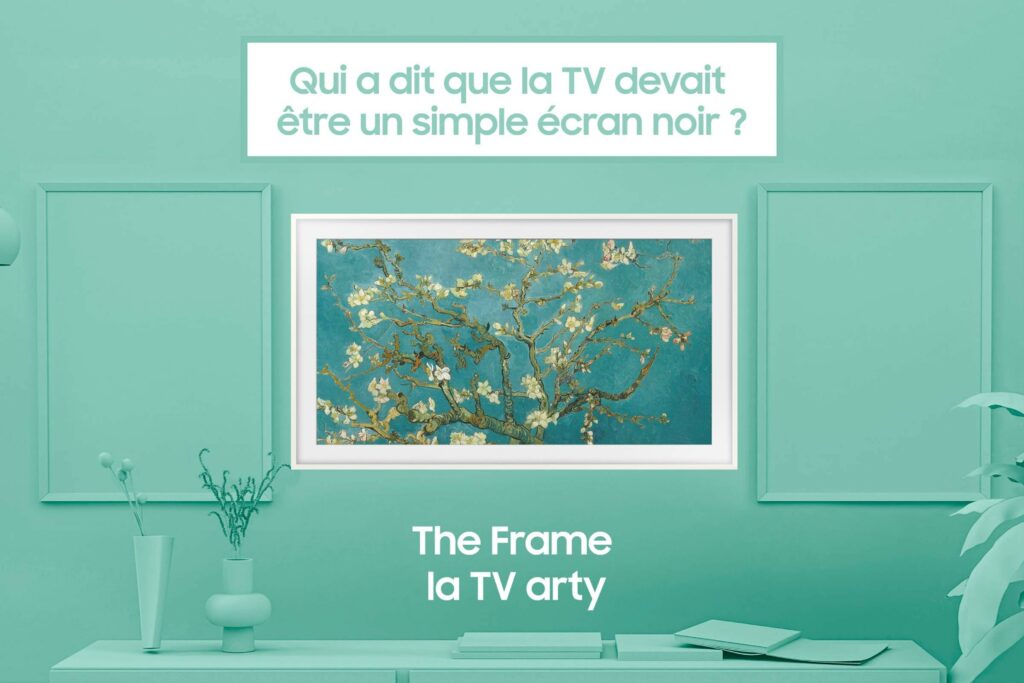 Téléviseur LED Samsung The Frame 32" QLED TQ32LS03C 80cm – Image 7