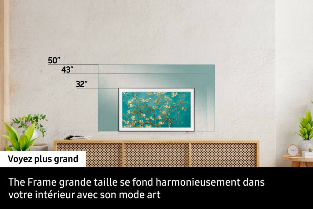 Téléviseur LED Samsung The Frame 32" QLED TQ32LS03C 80cm – Image 9