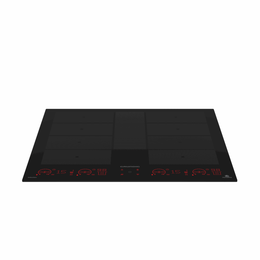 Table de cuisson encastrable 6 foyers Induction GIEI638980INH  GRUNDIG 60cm – Image 3