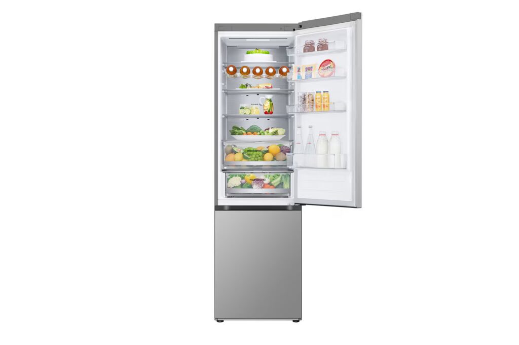 LG - Réfrigérateur congélateur bas GBV5250EPY | 387L | 35dB | Door Cooling+ – Image 4