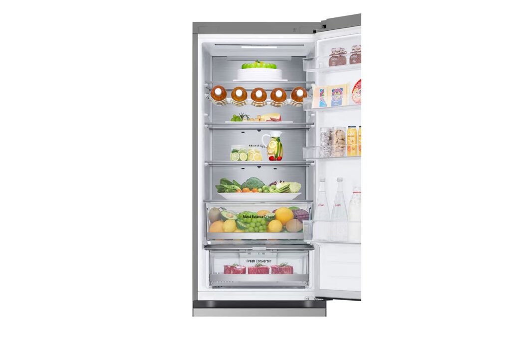 LG - Réfrigérateur congélateur bas GBV5250EPY | 387L | 35dB | Door Cooling+ – Image 8