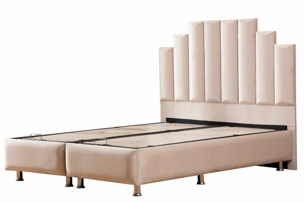 Lit Coffre NATURA - Velours 2 Couleurs - 3 Dimensions – Image 16