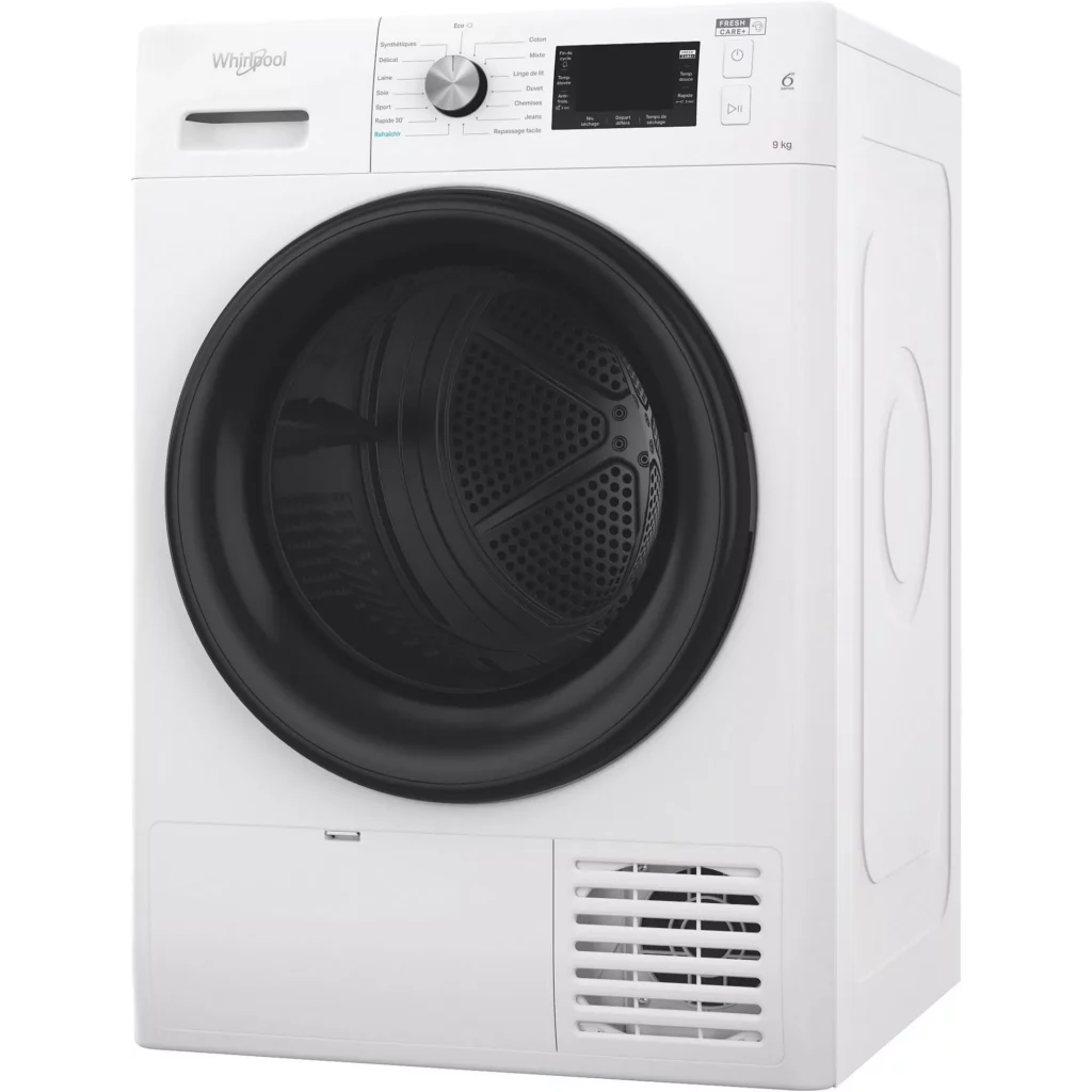 Sèche linge pompe à chaleur WHIRLPOOL 120L,9KG – Image 5