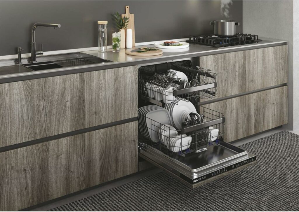 Lave Vaisselle intégrable HAIER XI6C3D0FB 6 Programmes - 9,5L par cycle 44 dB – Image 3