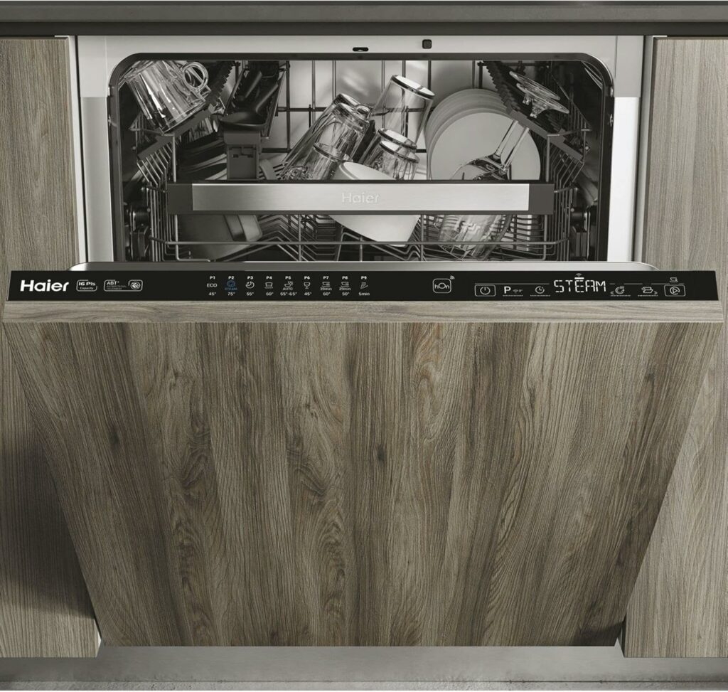 Lave Vaisselle intégrable HAIER XI6C3D0FB 6 Programmes - 9,5L par cycle 44 dB