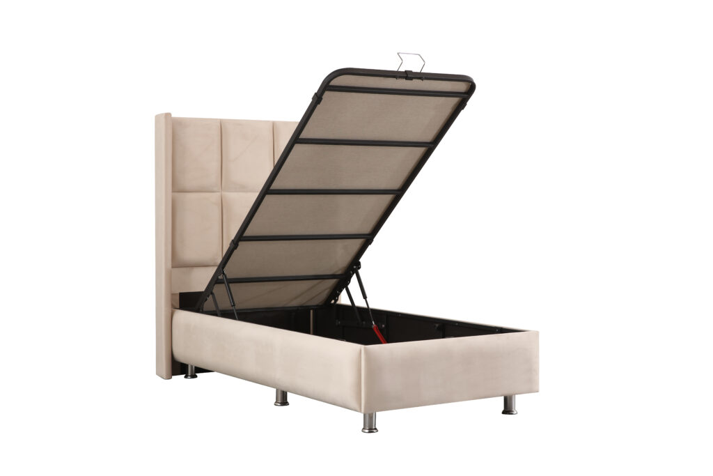 Lit Coffre Enfant RIO - Velours – Image 4