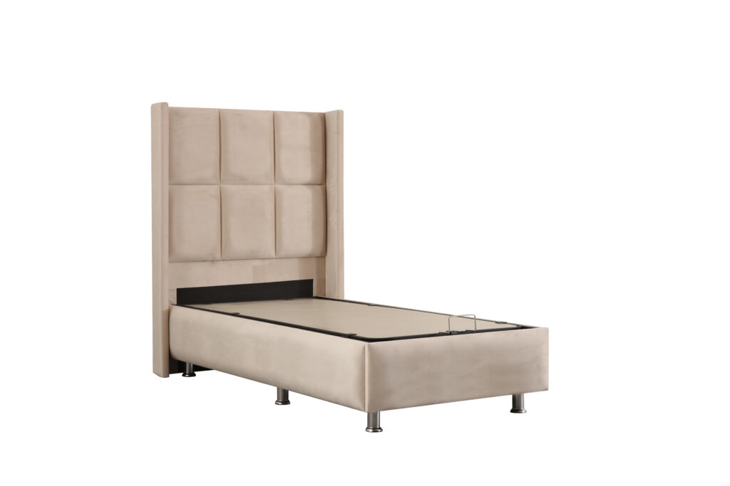 Lit Coffre Enfant RIO - Velours – Image 3
