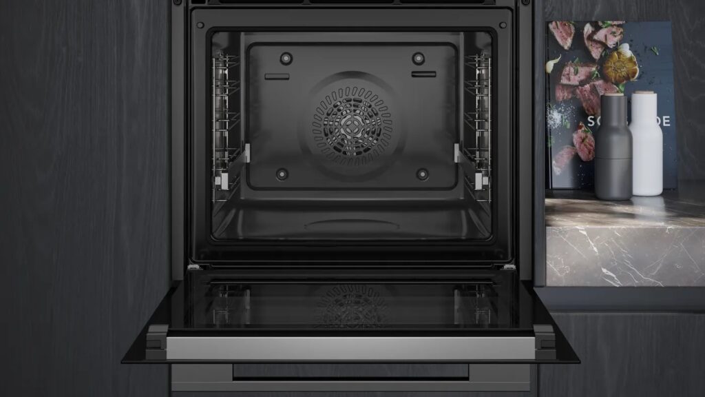 Four Encastrable 60 x 60 cm Noir multifonctions Siemens HB472G0B3 Studioline – Image 7