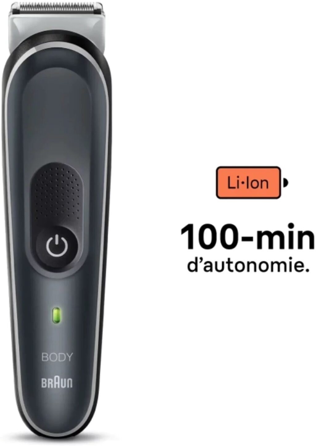 Tondeuse corps rechargeable series 5 - BG5340 - Braun Pour Zones Sensibles
