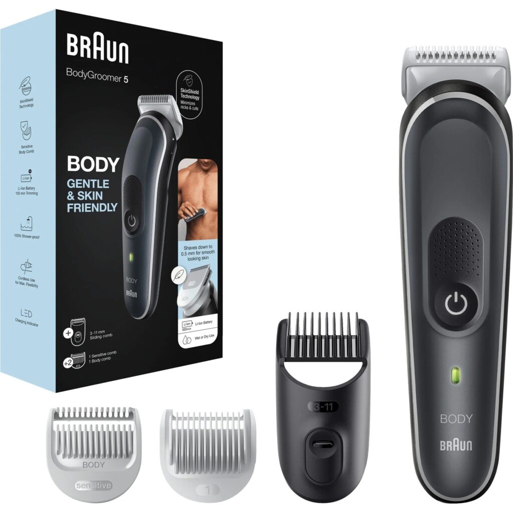 Tondeuse corps rechargeable series 5 - BG5340 - Braun Pour Zones Sensibles – Image 3