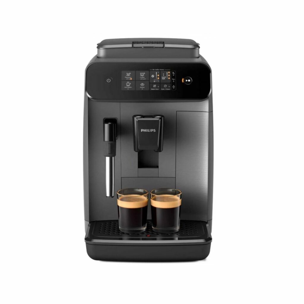 Expresso Broyeur Philips Full Automatique EP0824/00 - Machine à café automatique avec buse vapeur "Cappuccino" - 15 bar - noir mat
