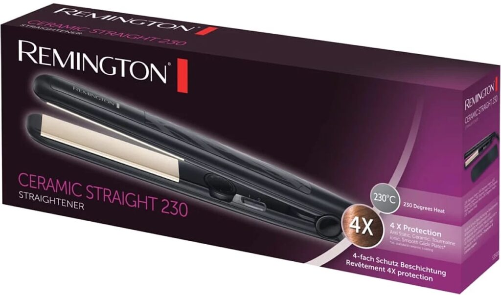 Remington Lisseur De Cheveux Ceramic Straight S3500 Noir