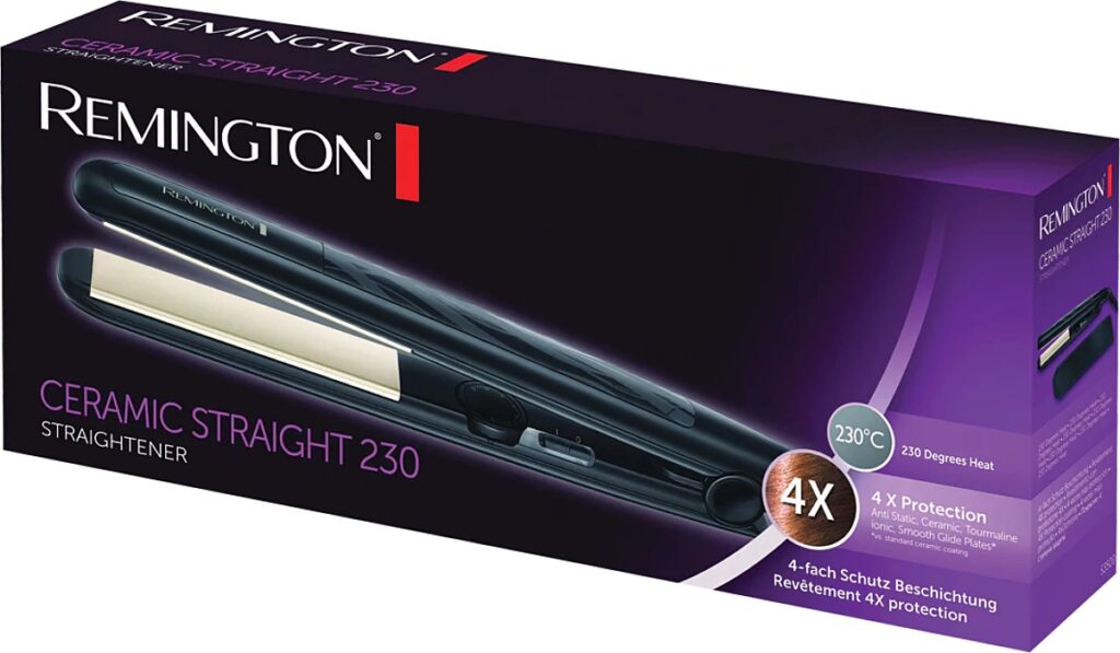 Remington Lisseur De Cheveux Ceramic Straight S3500 Noir – Image 4