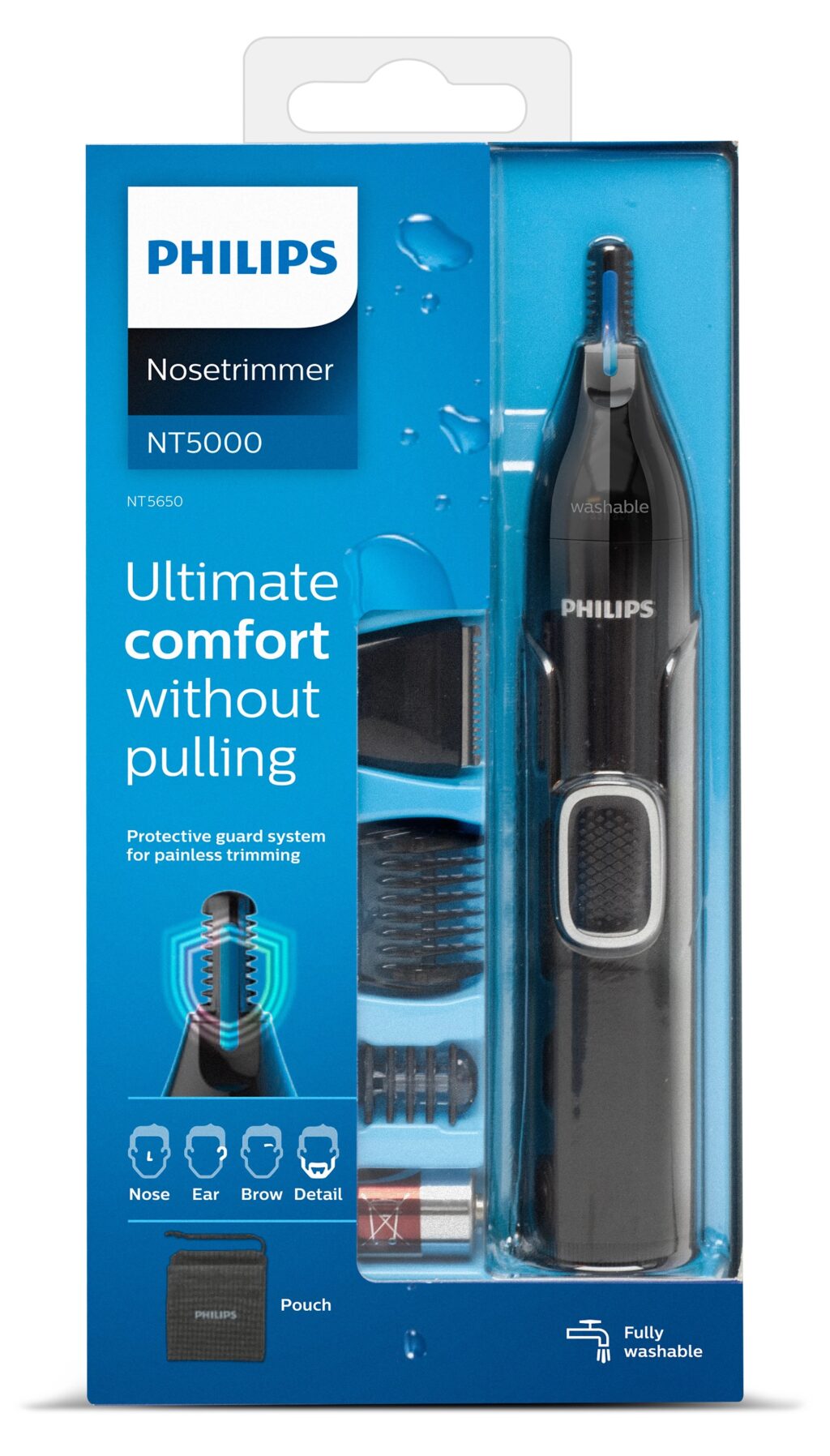 Tondeuse nez, oreilles, sourcils et finitions Nose trimmer series 5000 NT5650/16 – Image 5