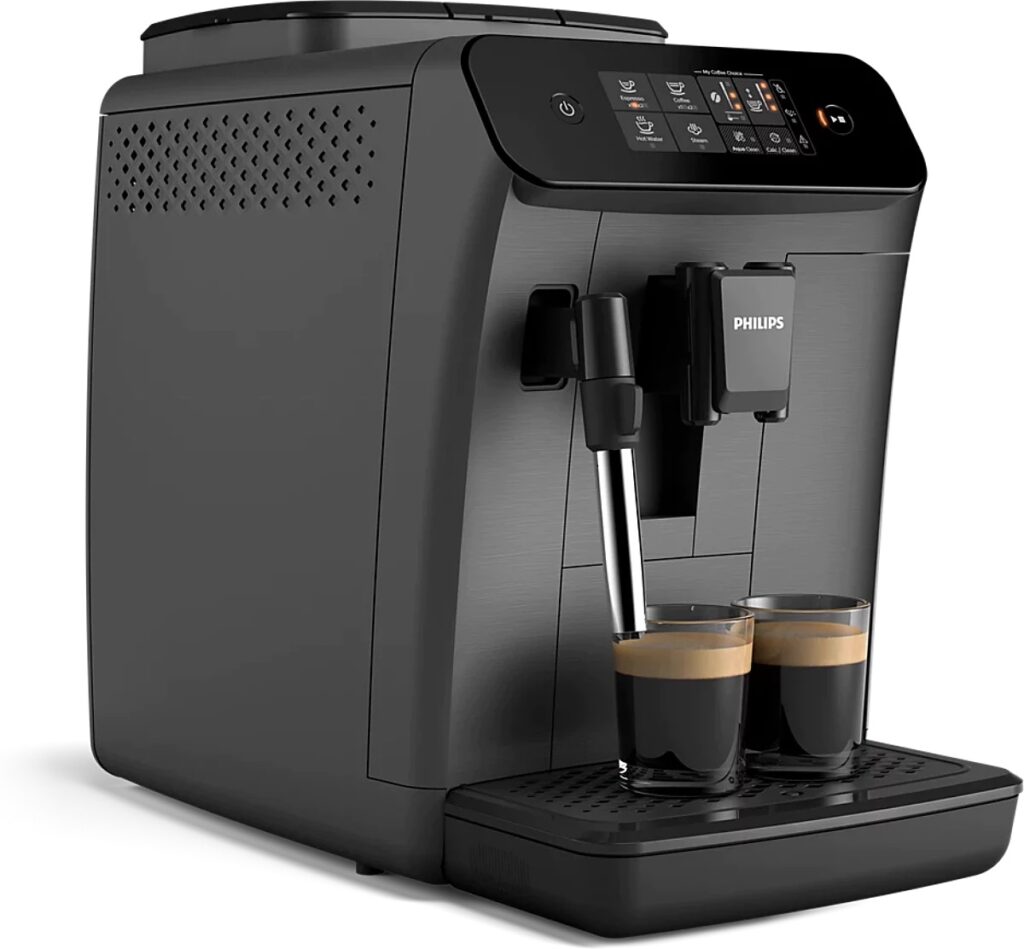Expresso Broyeur Philips Full Automatique EP0824/00 - Machine à café automatique avec buse vapeur "Cappuccino" - 15 bar - noir mat – Image 5